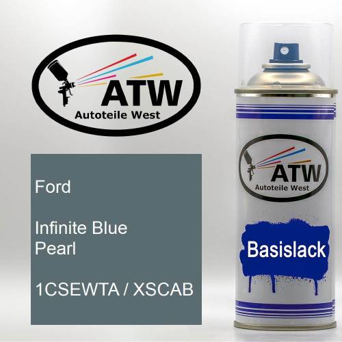 Ford, Infinite Blue Pearl, 1CSEWTA / XSCAB: 400ml Sprühdose, von ATW Autoteile West.